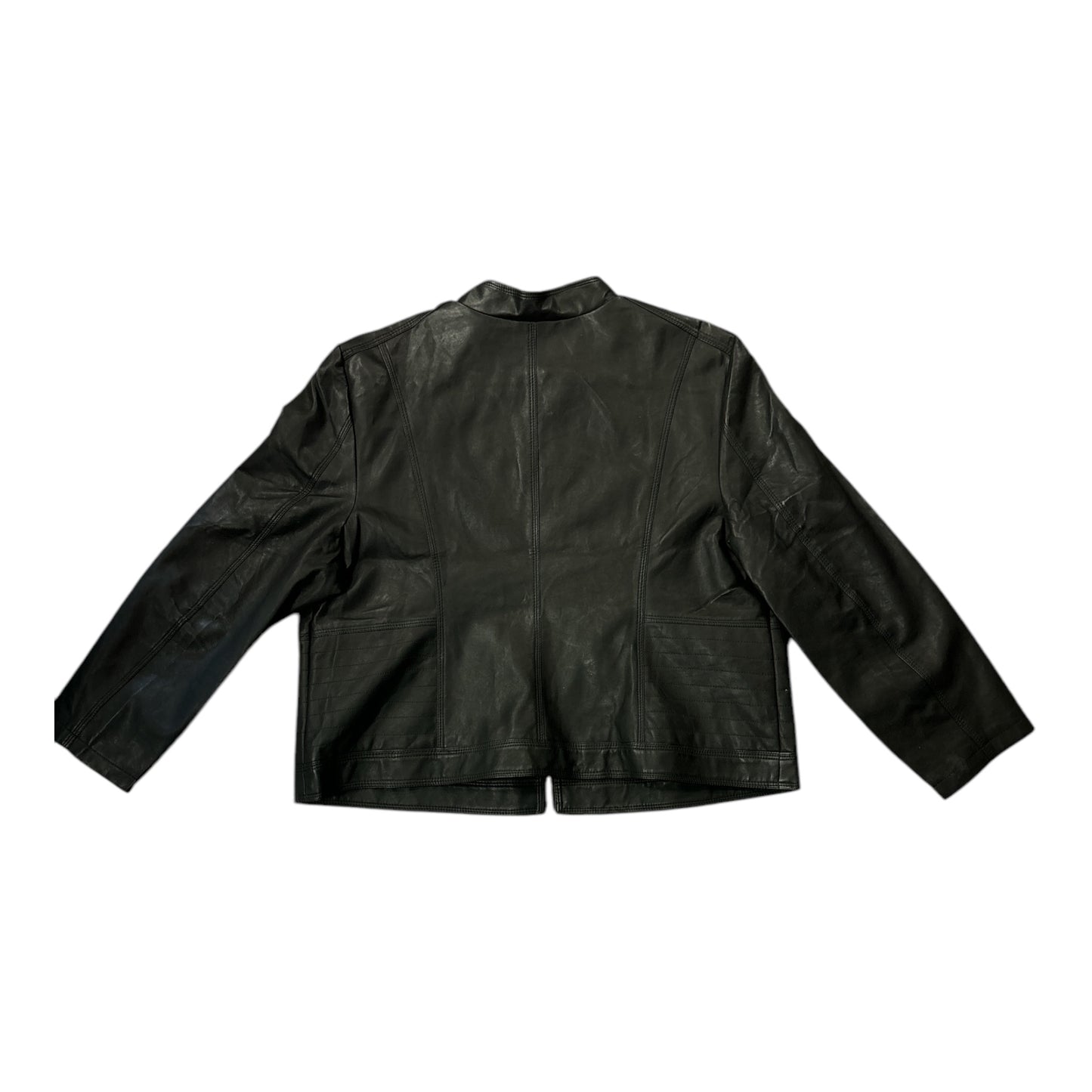 Vegan Leather Jacket size 3XL New with Tags