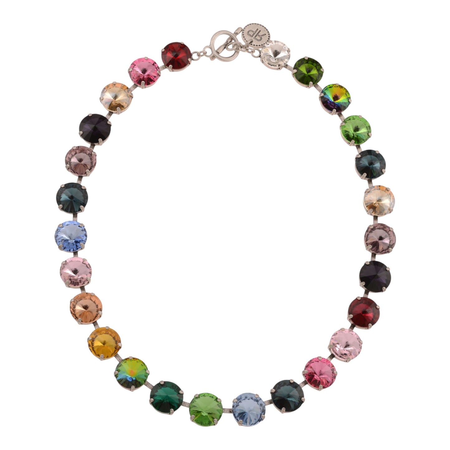 Multi Rivoli Necklace