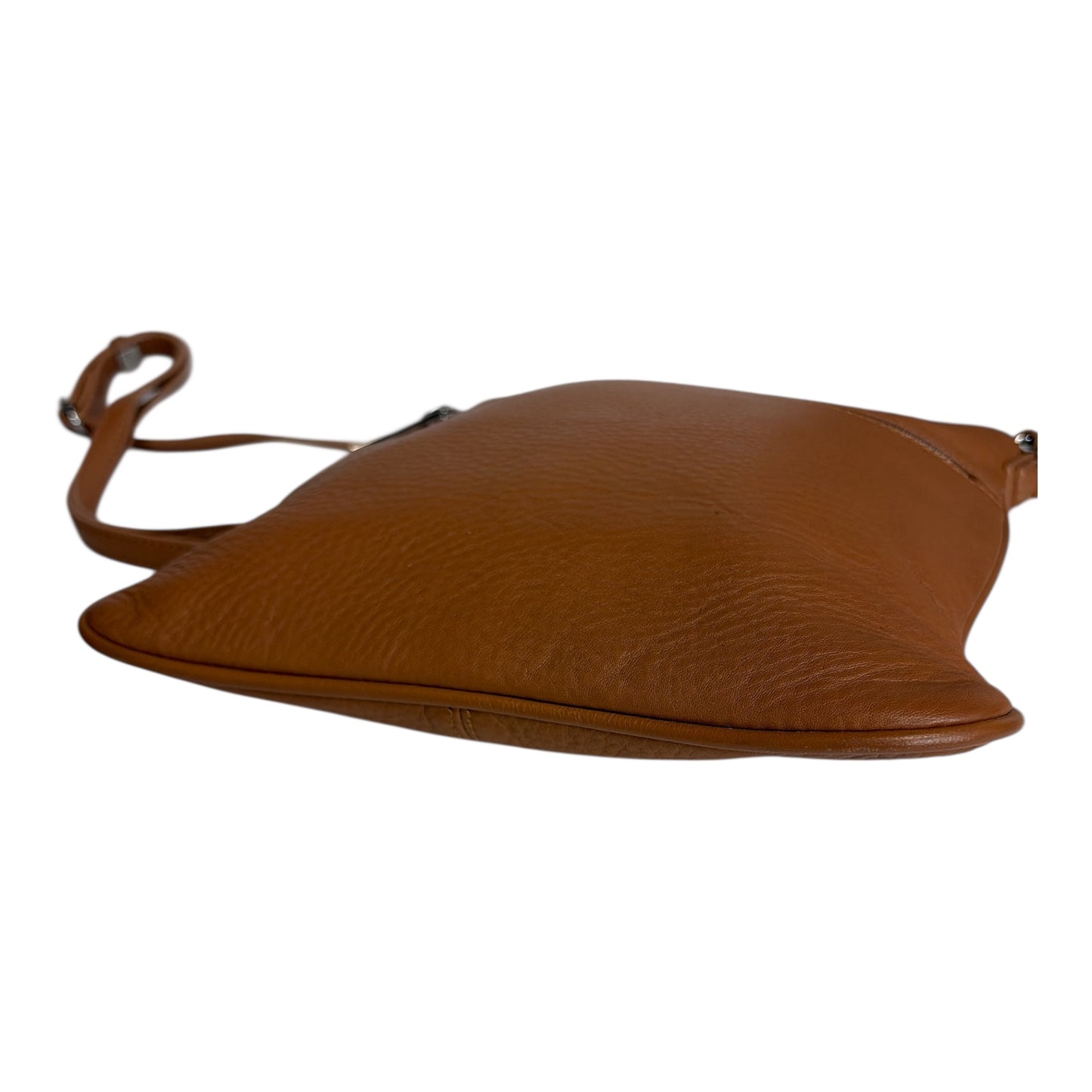 Pebbled Leather Crossbody