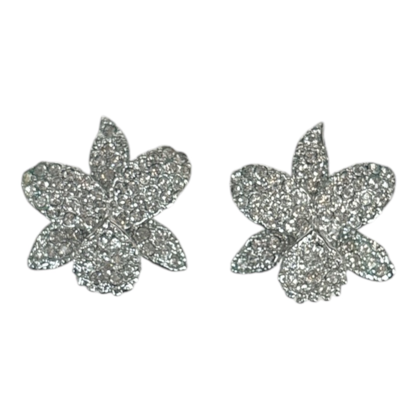 Crystal Flower Earrings
