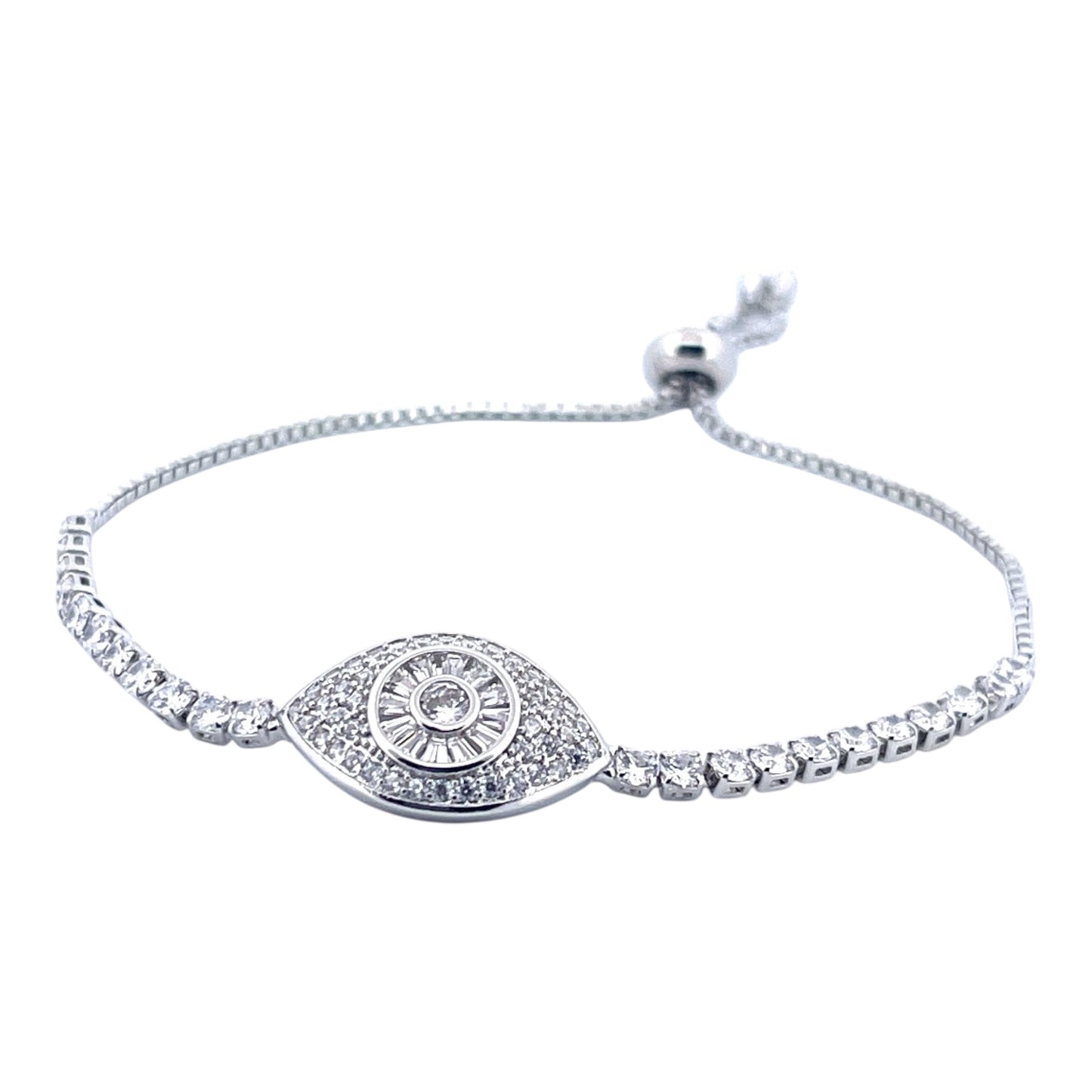 Crystal Evil Eye Bracelet
