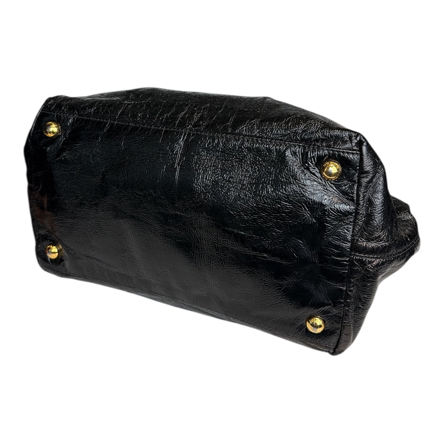 Napa Leather Top Handle Bag