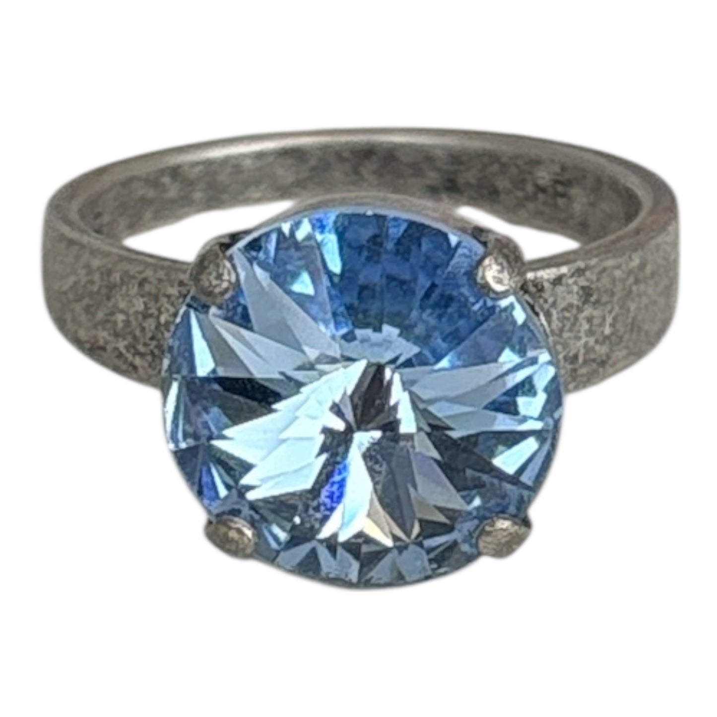 Light Sapphire Rivoli Ring size 8