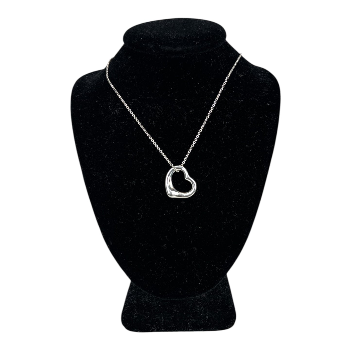Open Heart Pendant Necklace