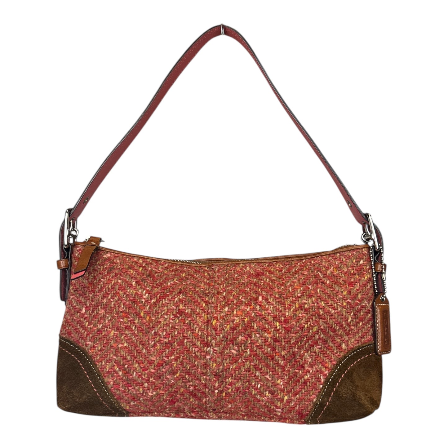 Hamptons Herringbone Wool Tweed Purse
