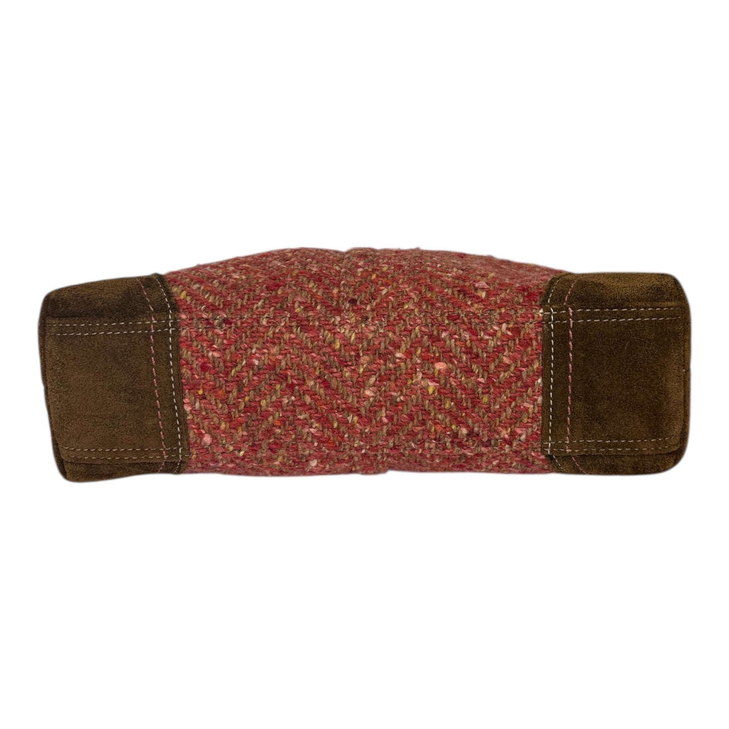 Hamptons Herringbone Wool Tweed Purse