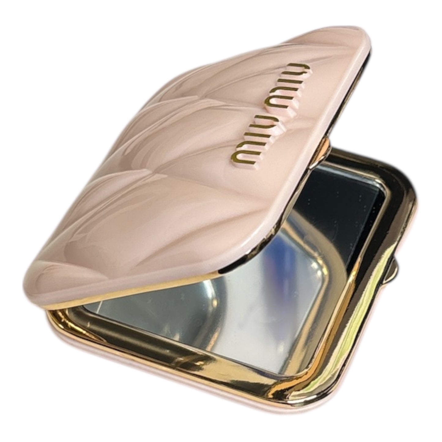 Quilted Compact Mirror