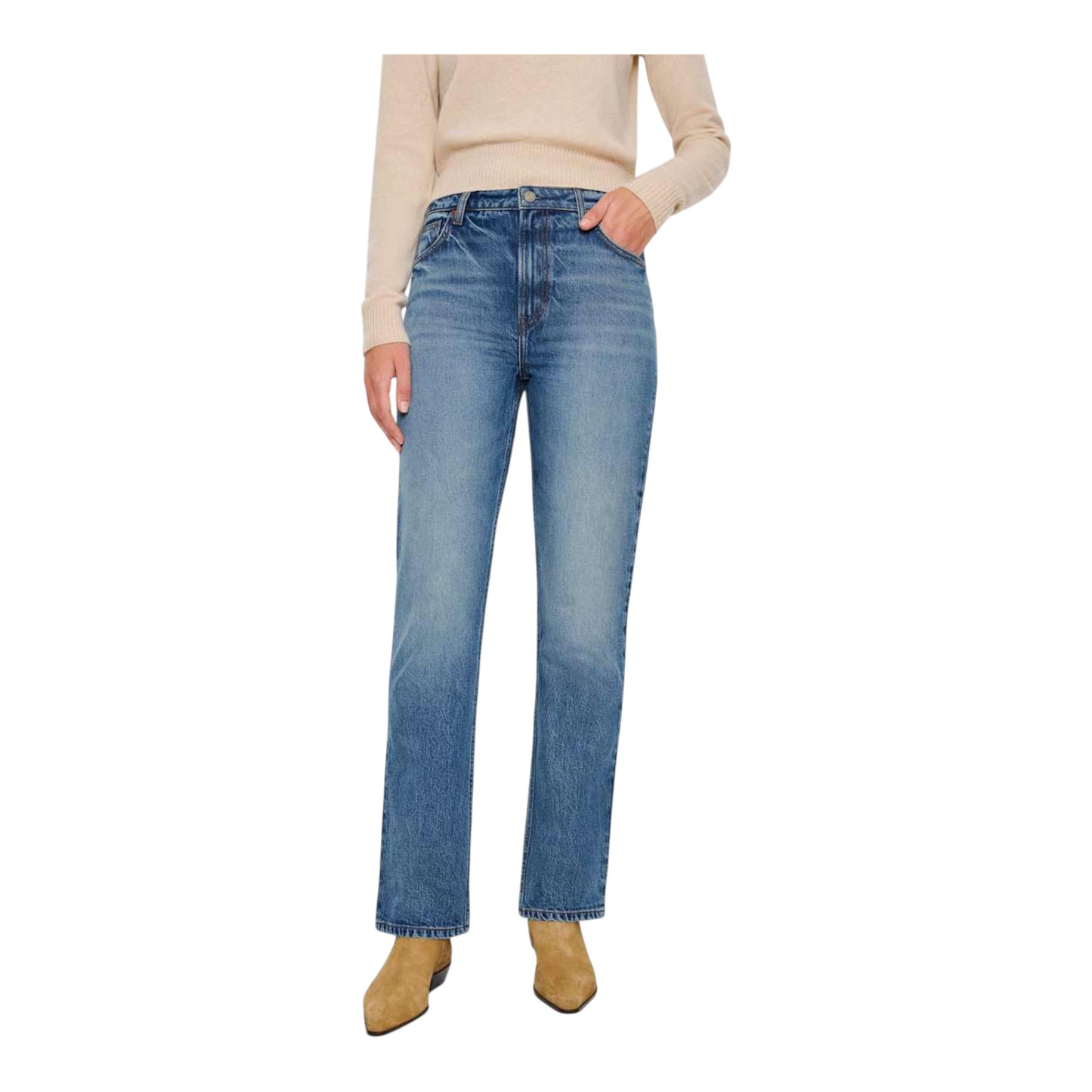 Jax Stretch High Rise Straight Jeans size 29