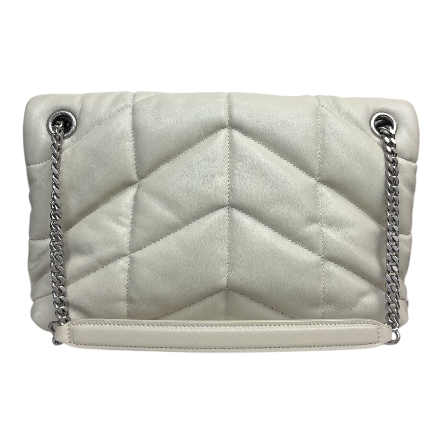 Lou Leather Puffer Bag