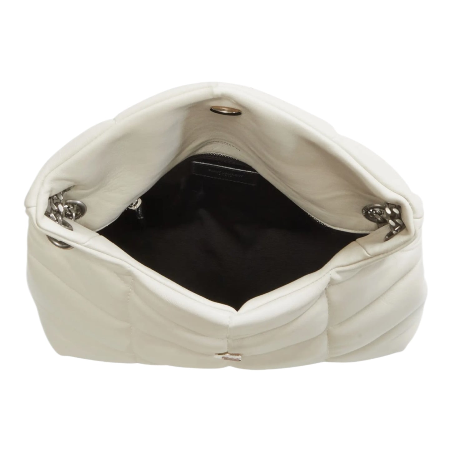 Lou Leather Puffer Bag