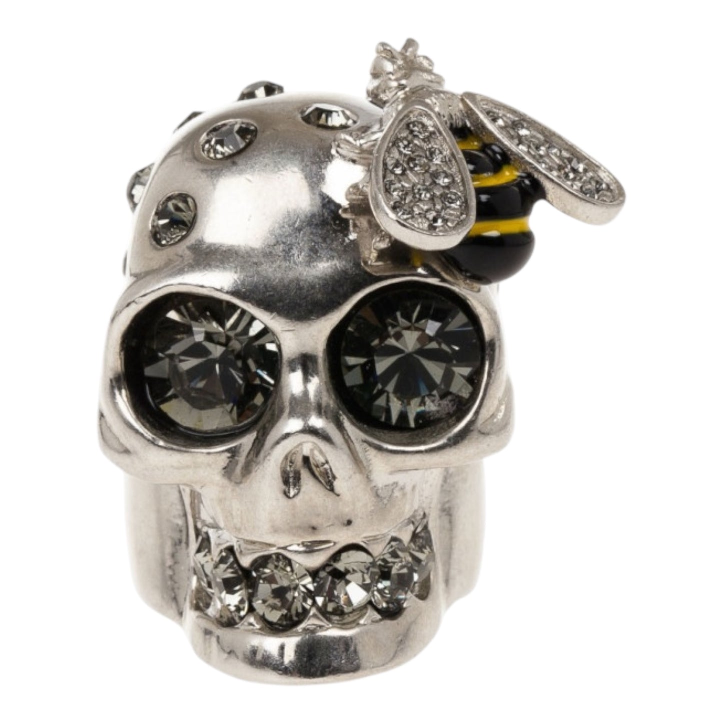 Bee Skull Ring size 6.5