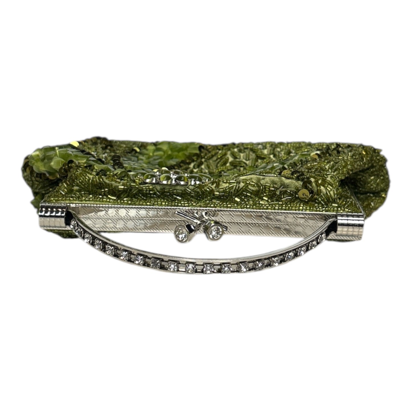 Beaded Top Handle Clutch