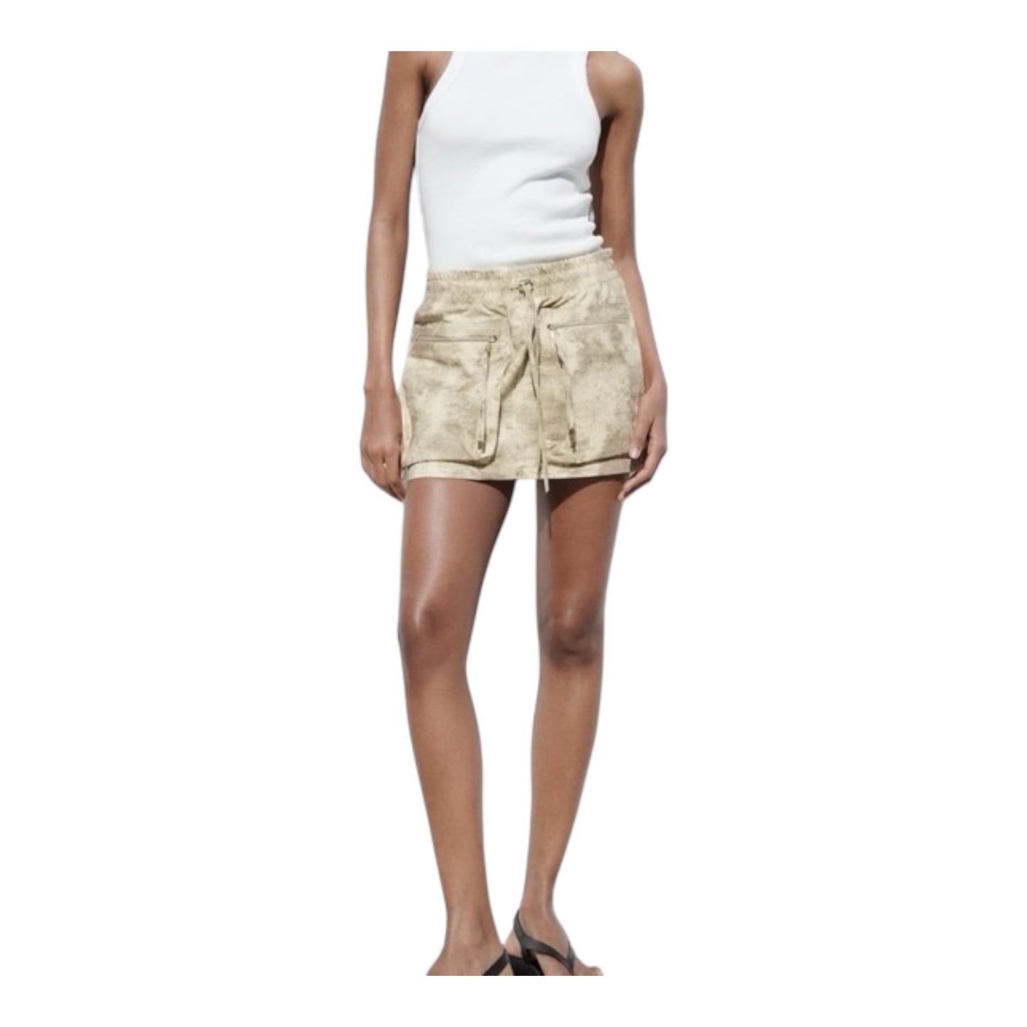 Camo Cargo Skirt size Medium New