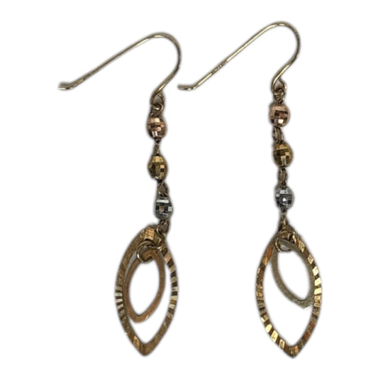 14k Teardrop Earrings