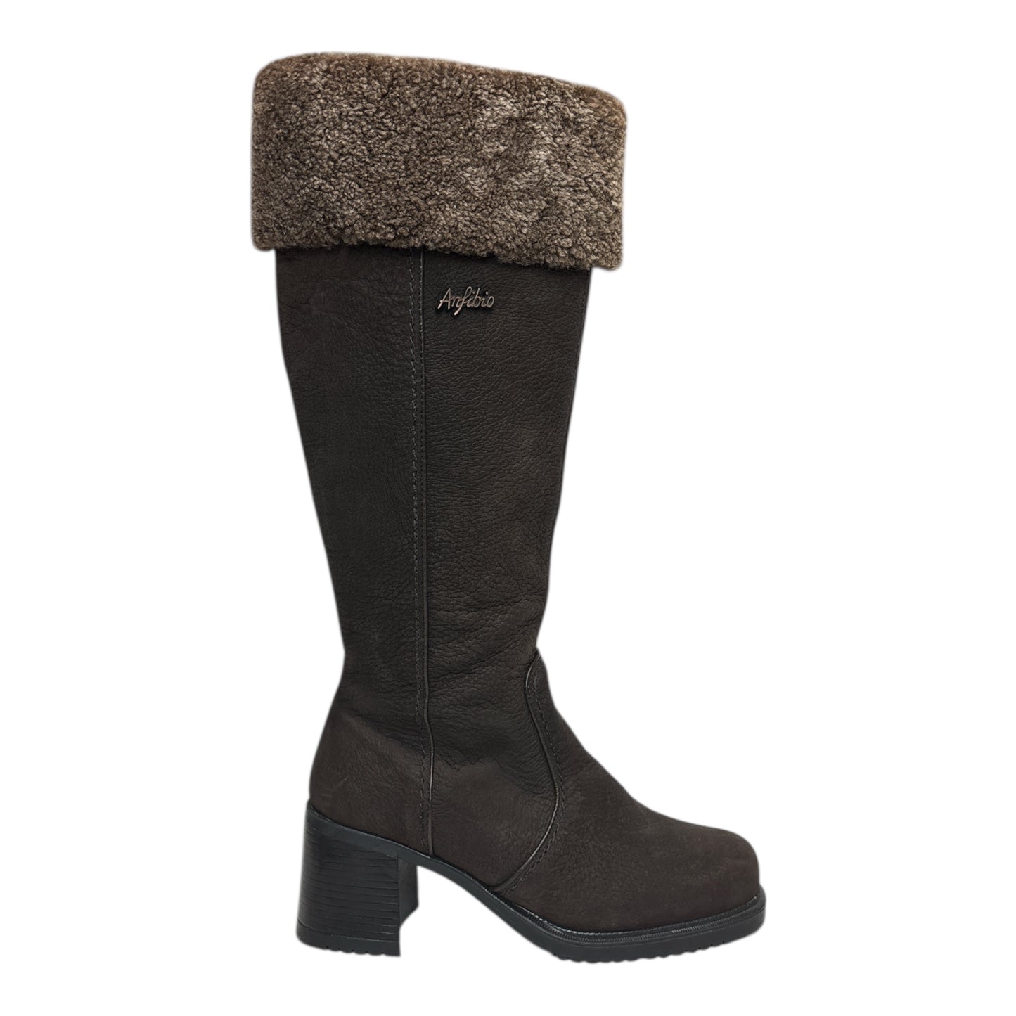 Faux Fur Cuff Boots size 6.5