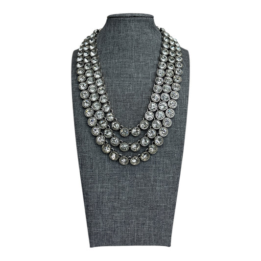 3 Strand Crystal Necklace