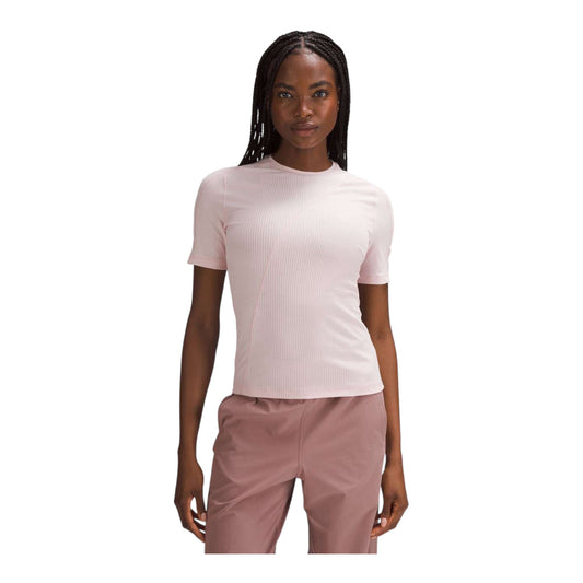 Asymmetrical Ribbed Cotton T-Shirt size 8