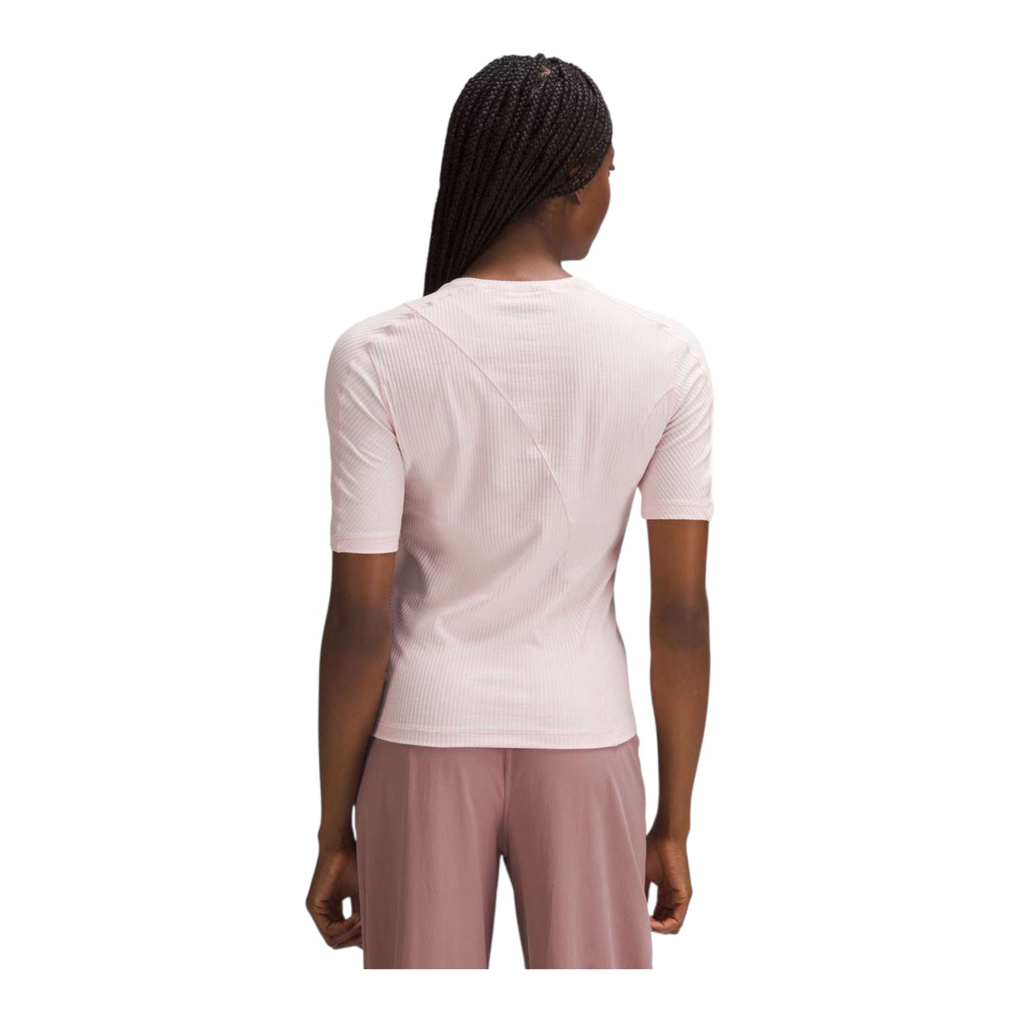 Asymmetrical Ribbed Cotton T-Shirt size 8