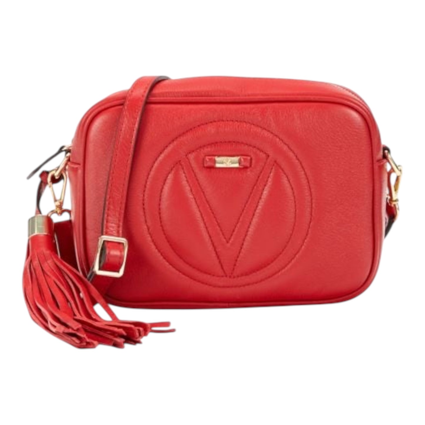 Mia Logo Leather Camera Shoulder Bag New with Tags