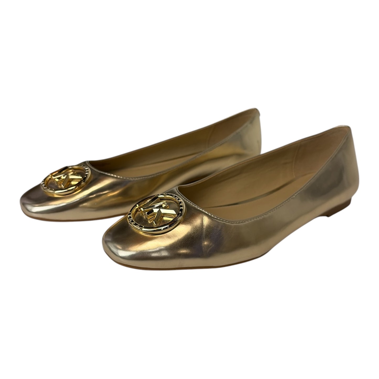 Metallic Leather Ballet Shoes size 7.5