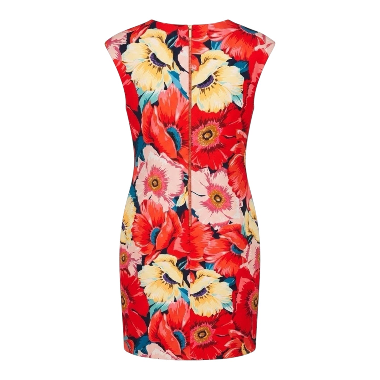 Floral Poppy Sheath Dress size 12