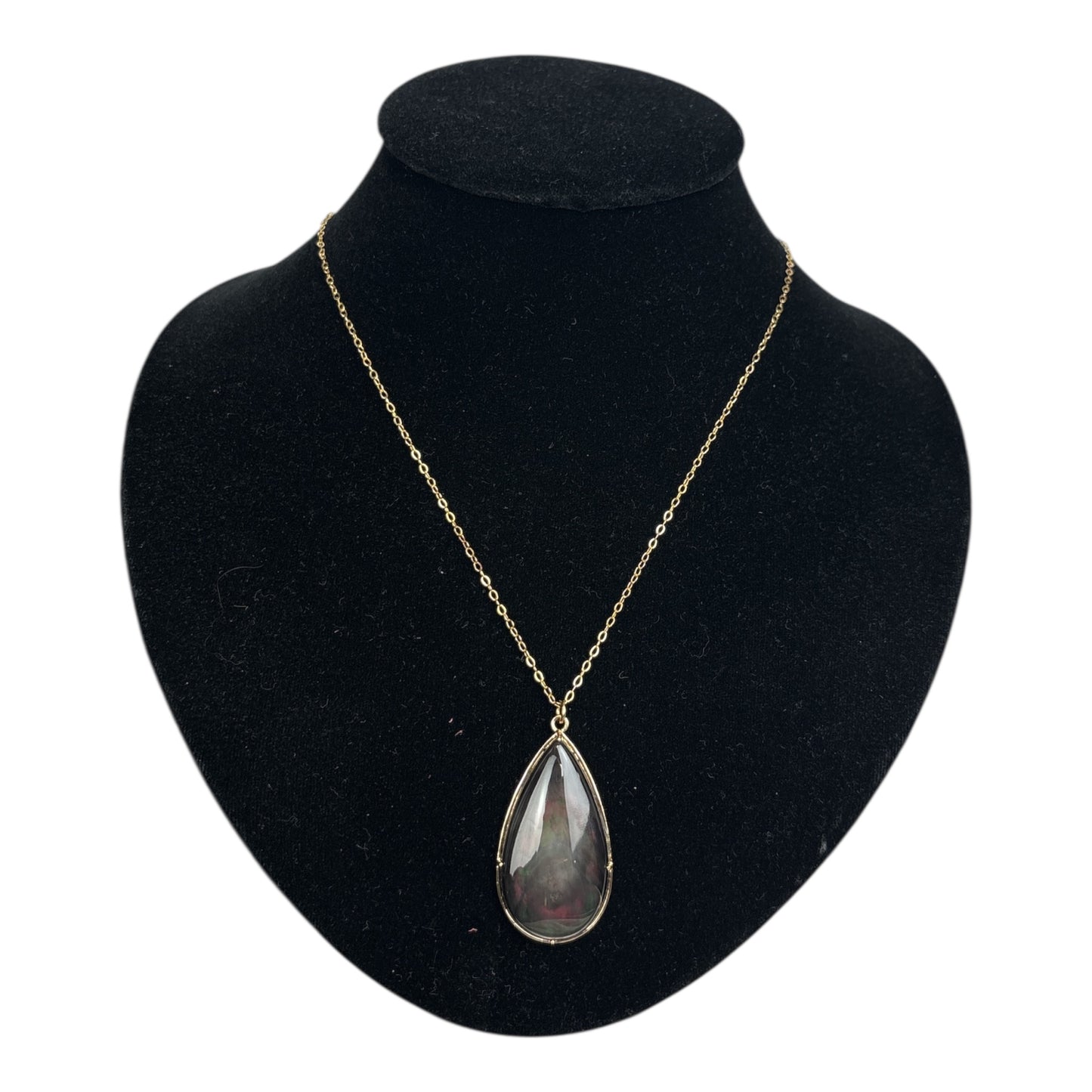Long Teardrop Necklace