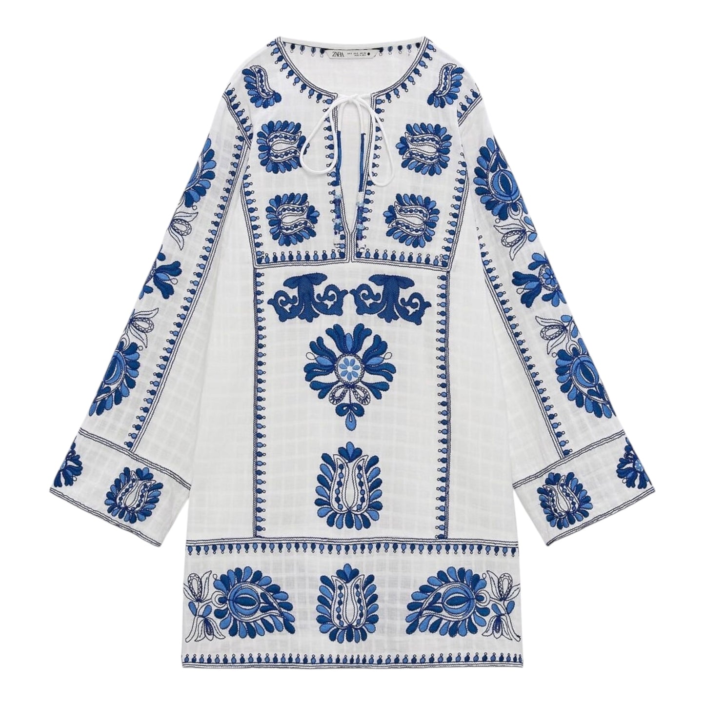 Embroidered Short Dress size Small