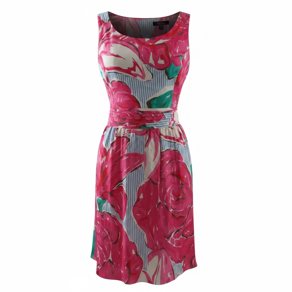 Seersucker Preppy Dress size 8