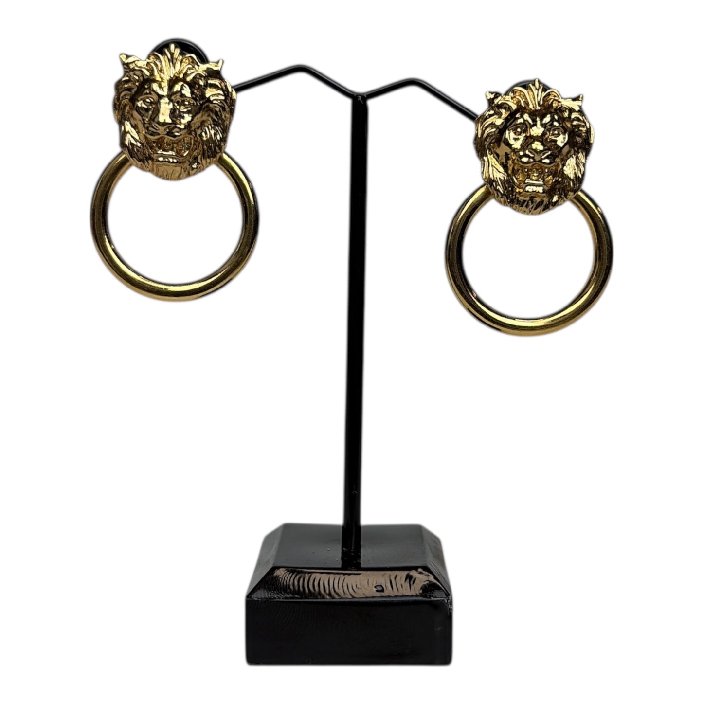 Lion Door Knocker Earrings