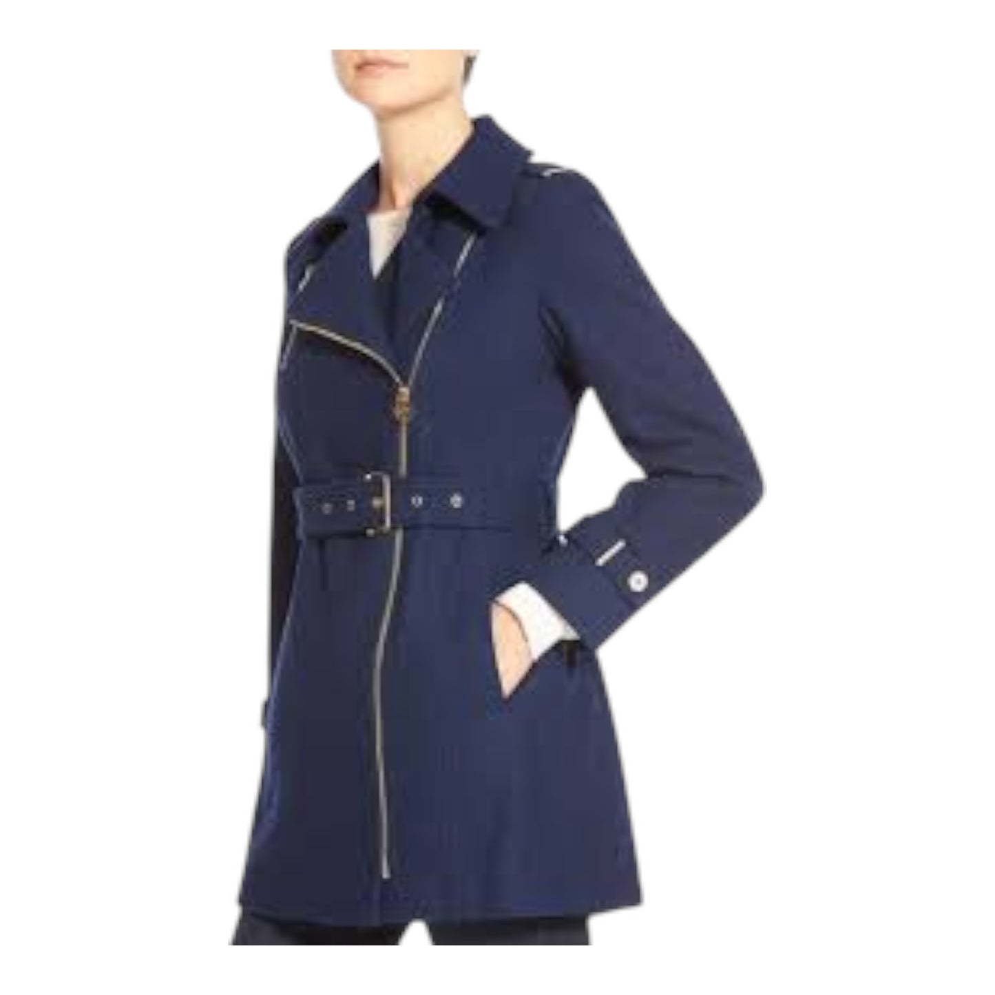 Wool Belted Jacket sz 8