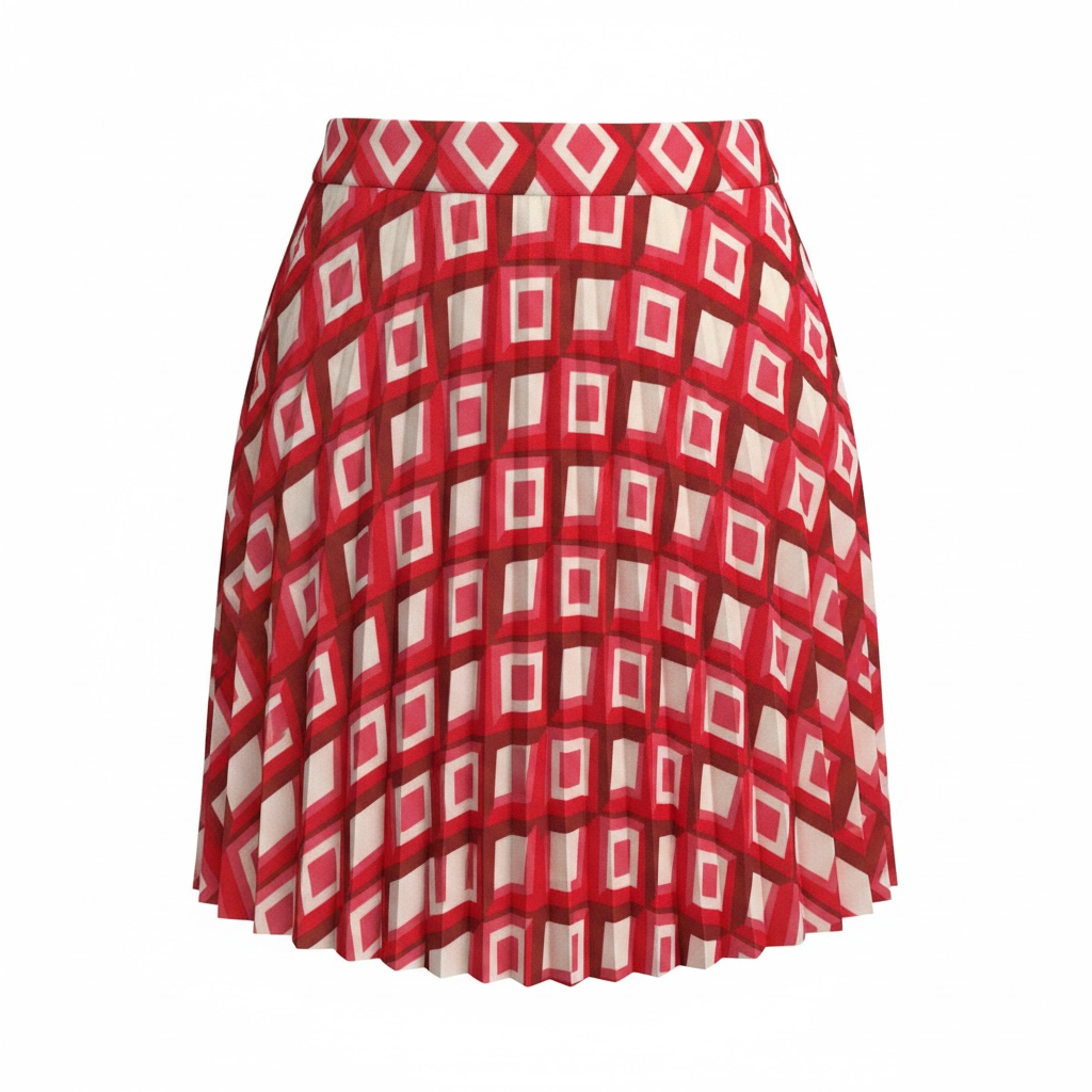 Geometric Skirt size Small