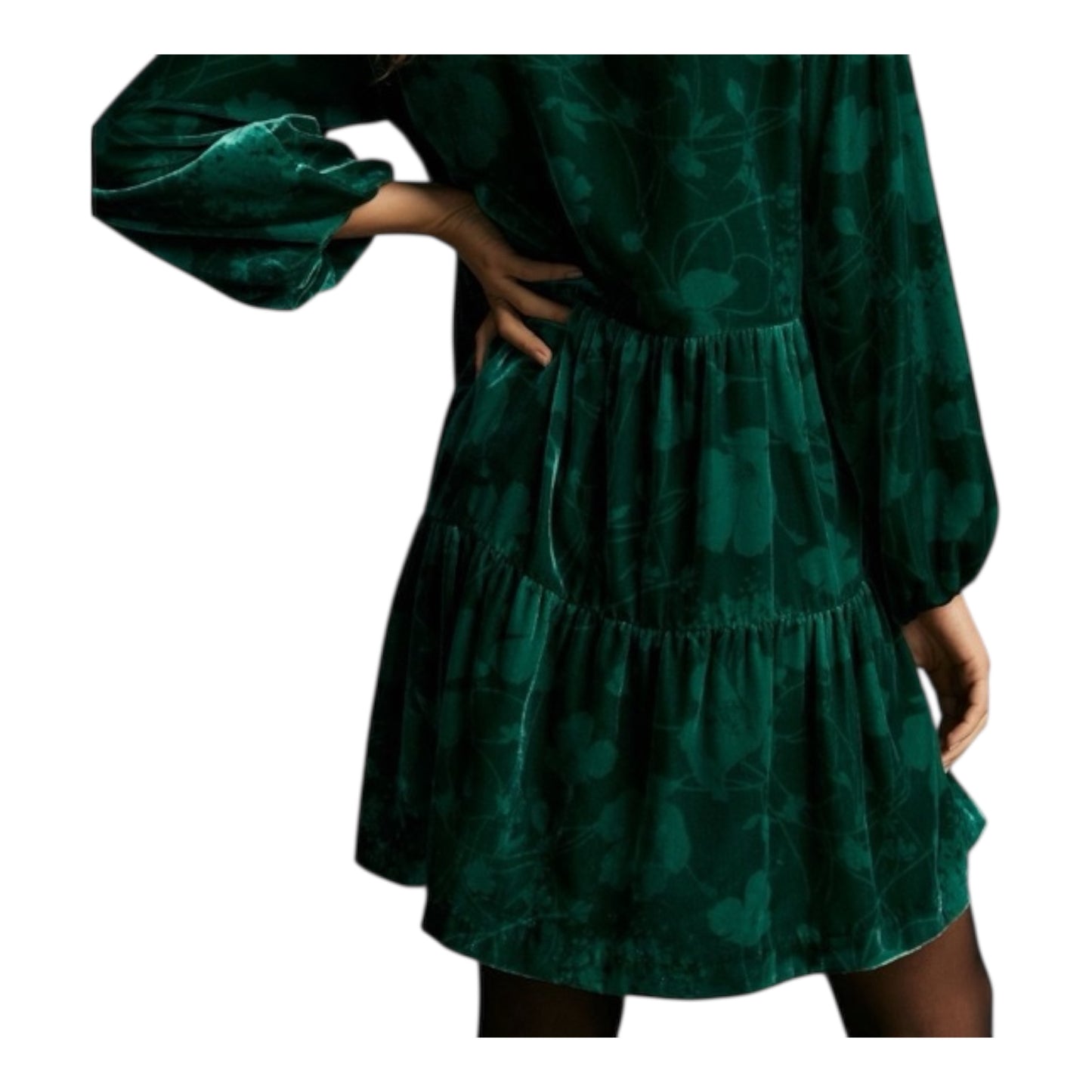 Bettina Tiered Mini Dress size Small NWT