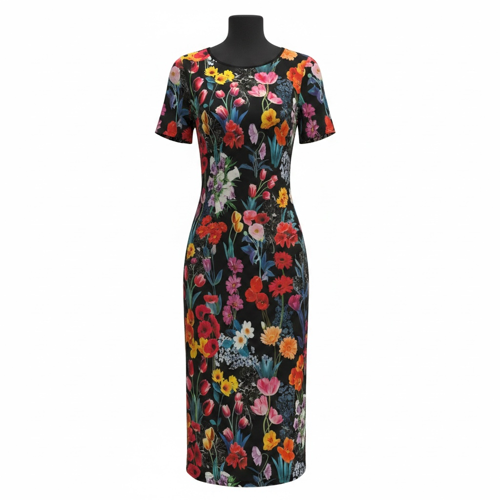 Flower Party Dress size Large