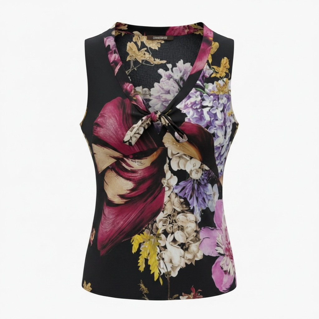 Silk Floral Top size 44