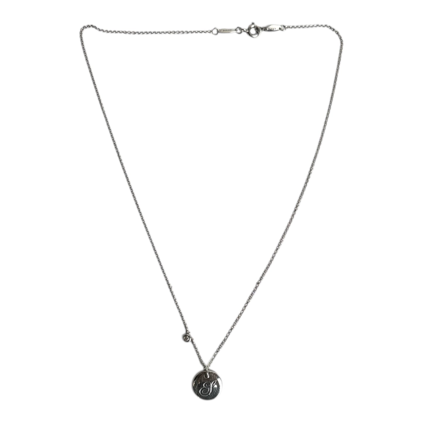 Notes Alphabet Disc Charm Pendant