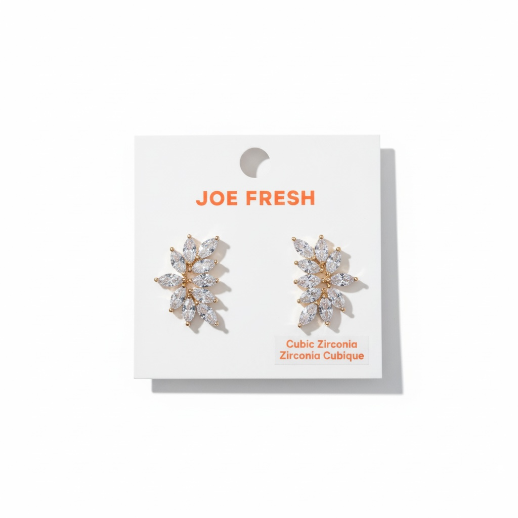 Crystal Cluster Earrings