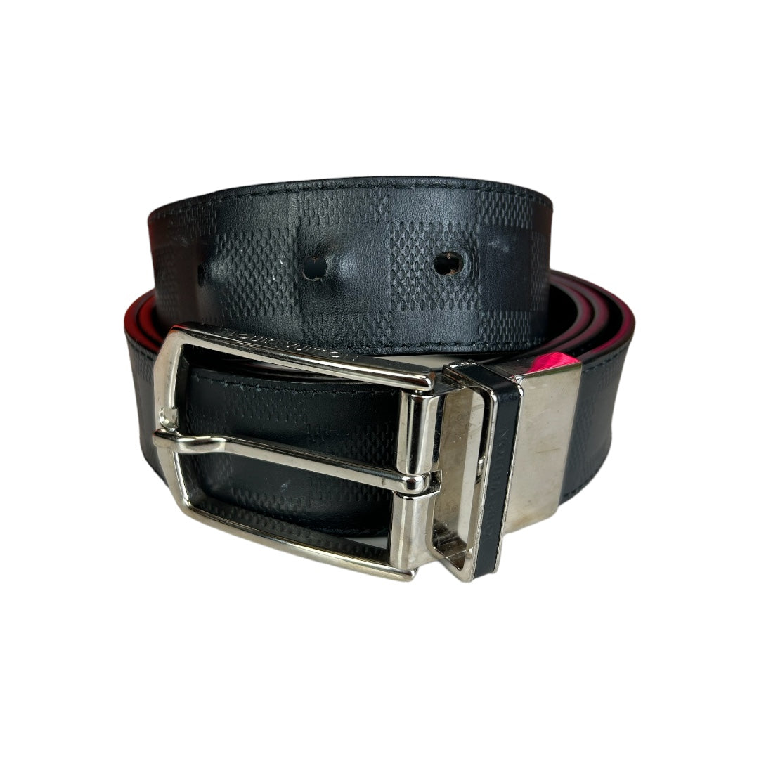 Damier Infini Boston Reversible Belt Mens Size 110 – Closet