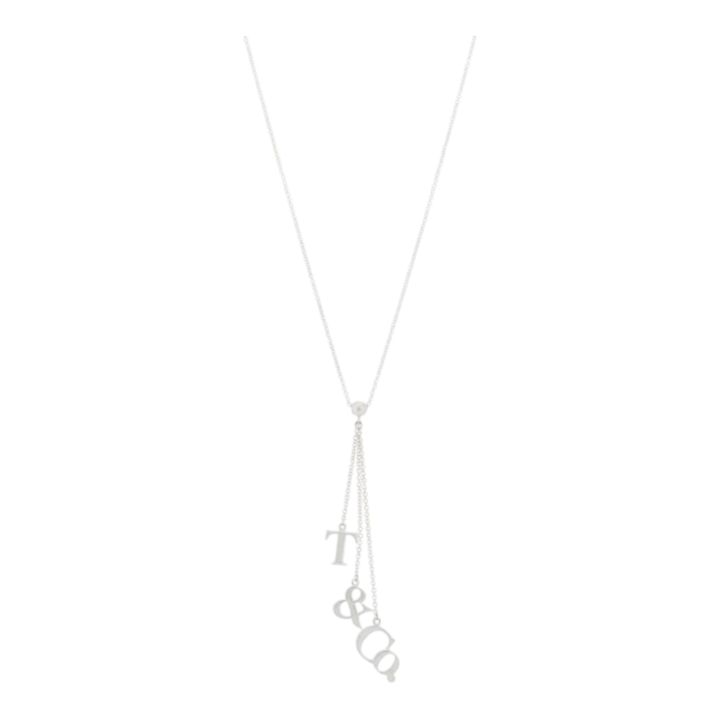 Letters Lariat Necklace