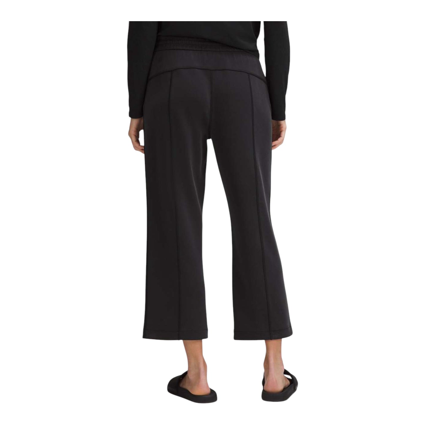 Softstreme High-Rise Straight-Leg Cropped Pant size 12