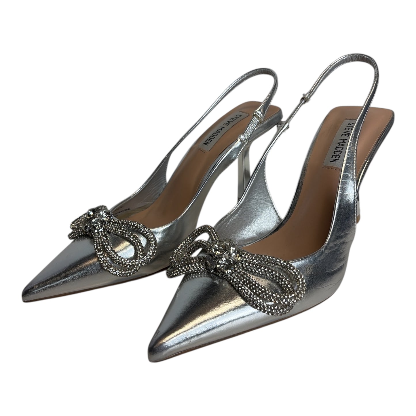 Rhinestone Bow Heels size 6.5