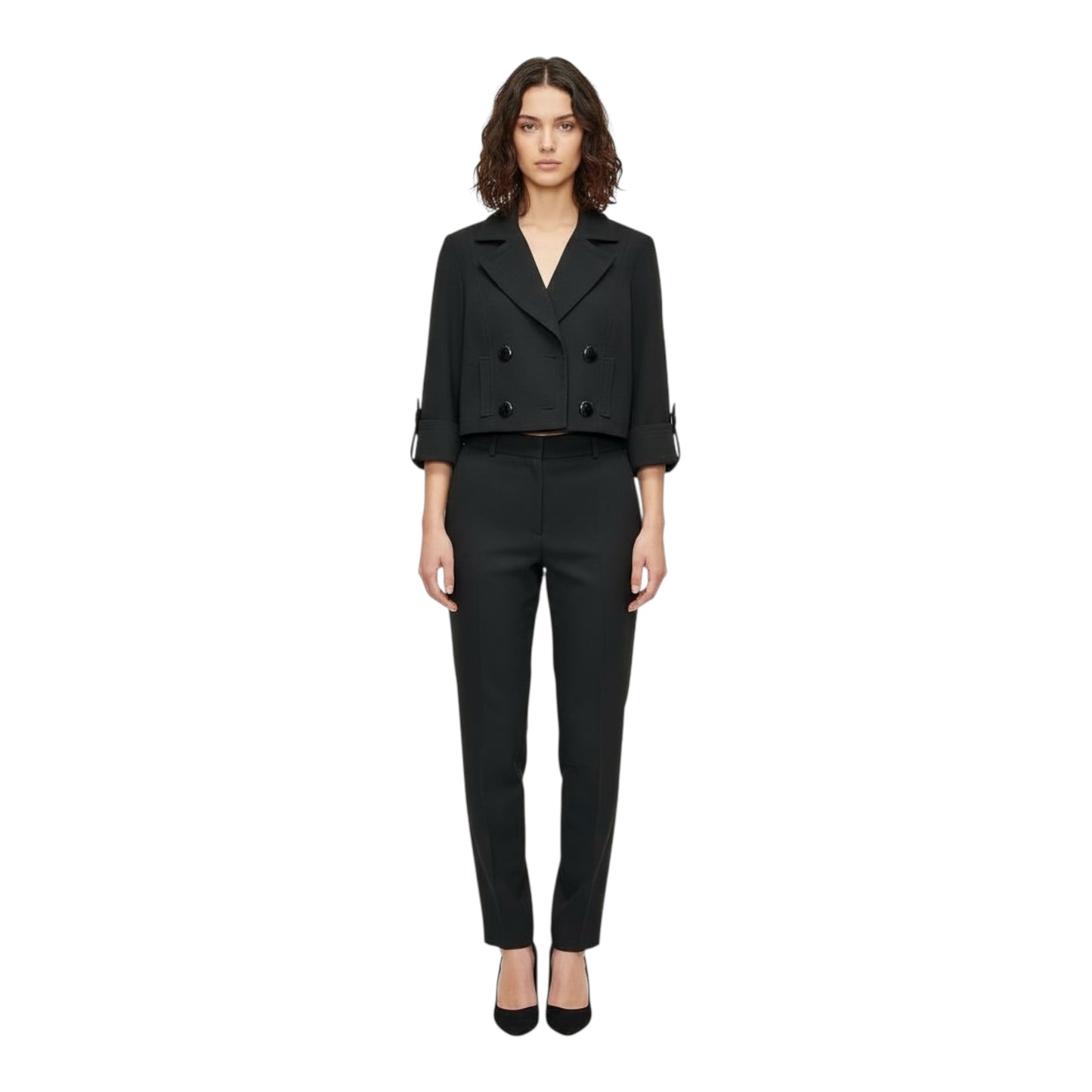 Cropped Blazer size 8