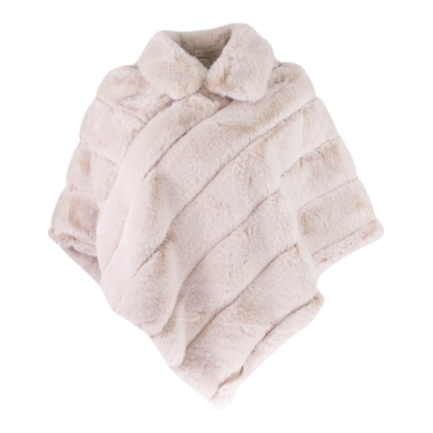 Faux Fur Poncho size Small