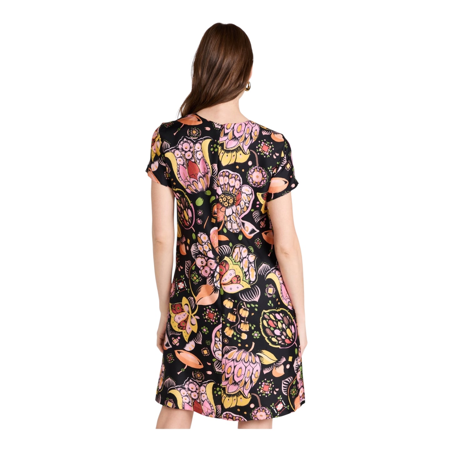 Mini Silk Swing Dress size Small