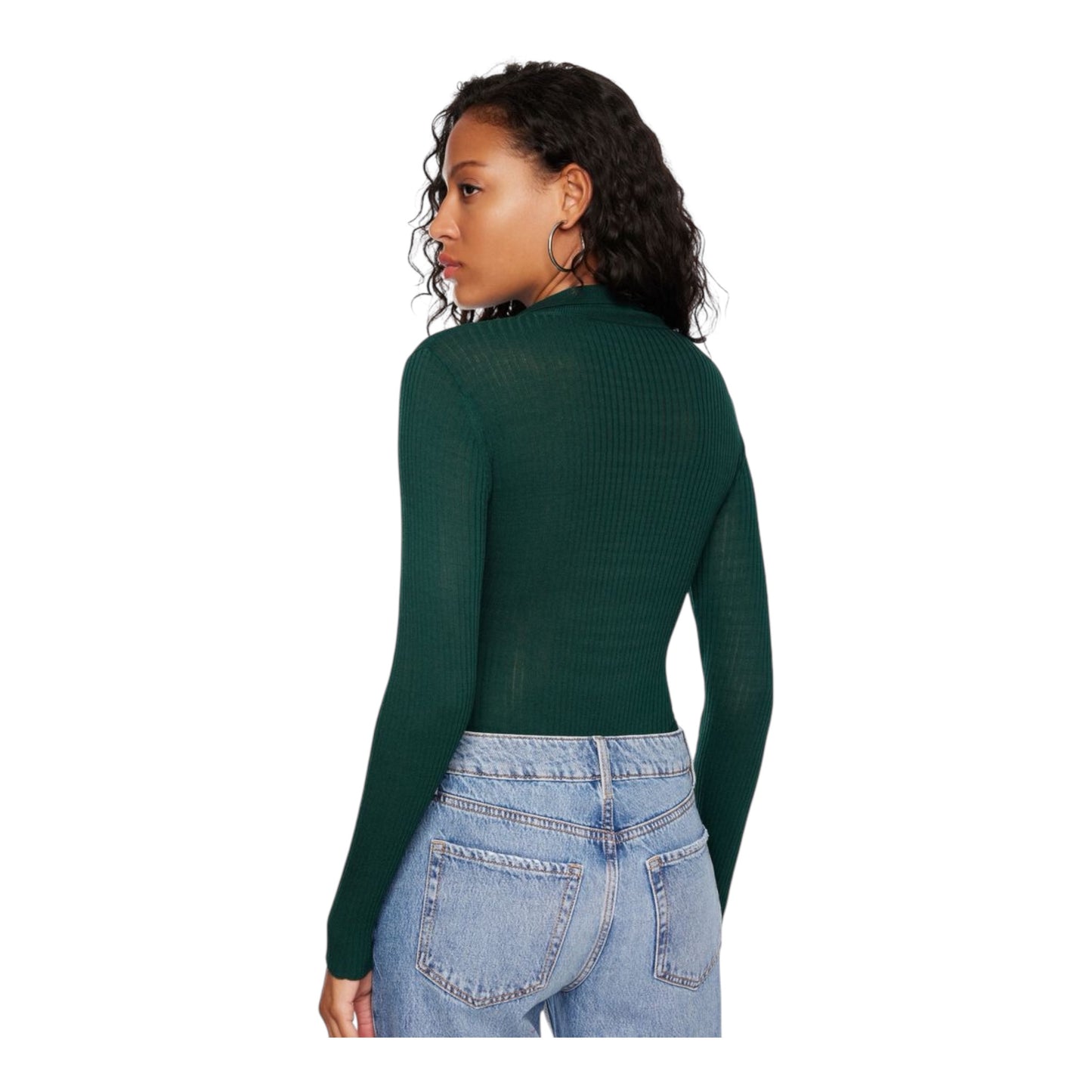 Polo Sweater Bodysuit size Medium