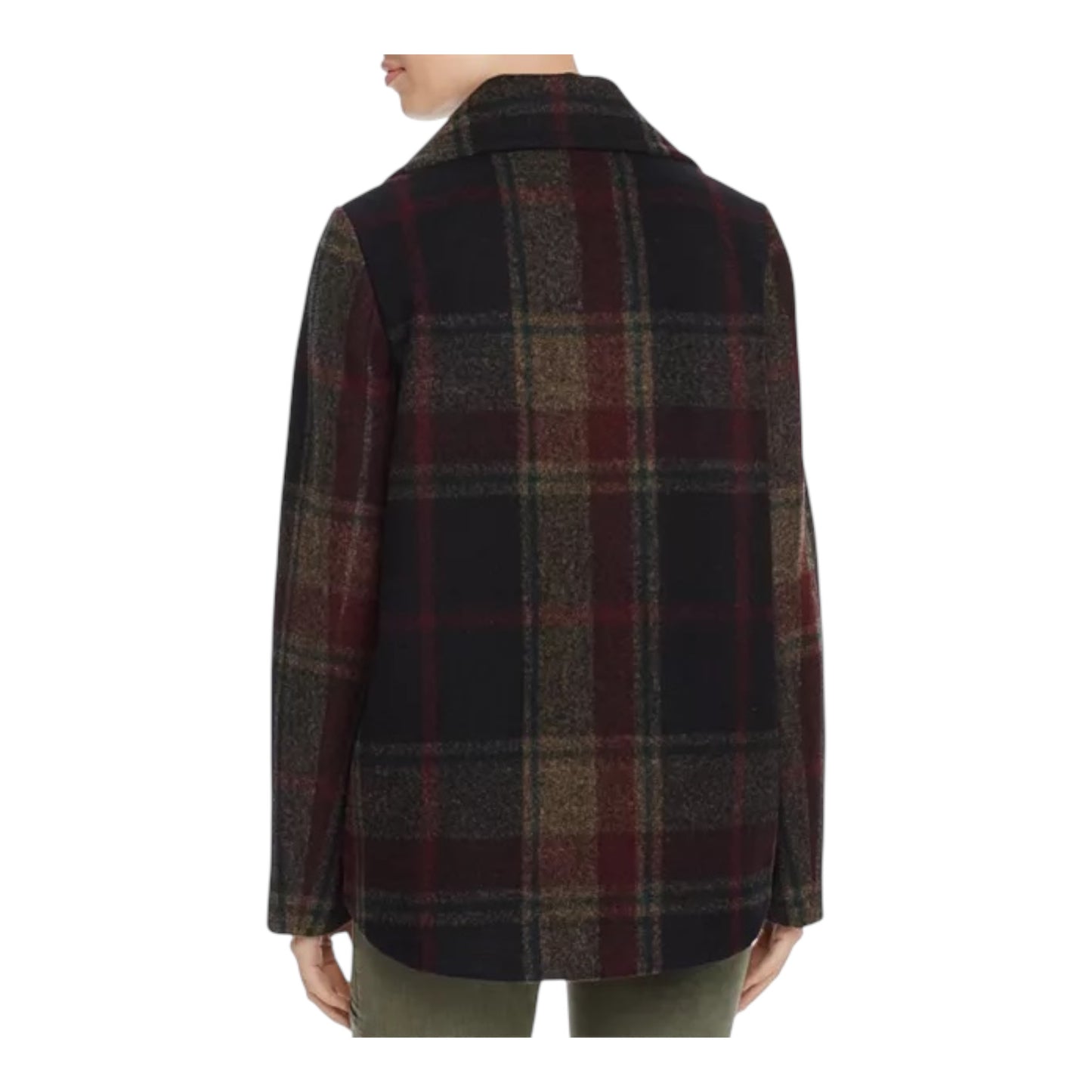 Plaid Swing Coat size Medium