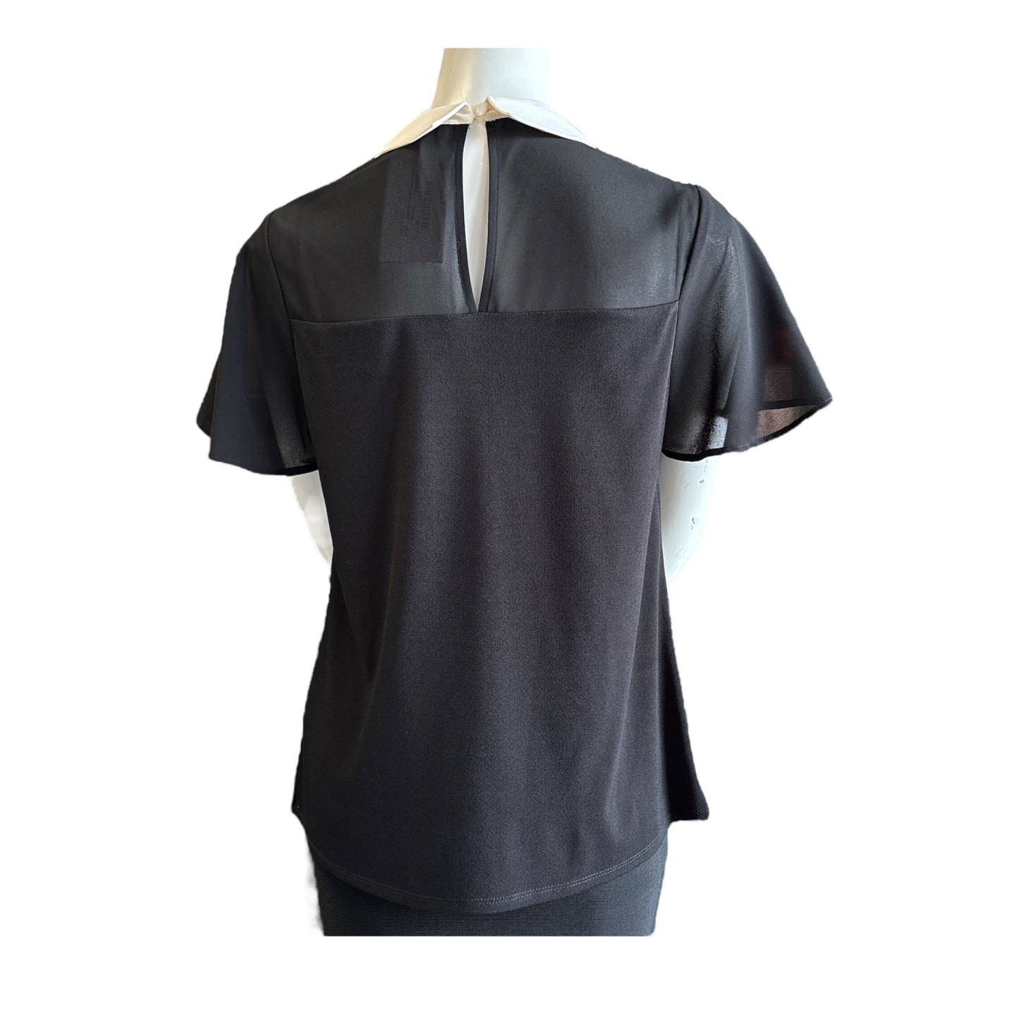 Embellished Collared Top size Small
