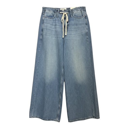 Mid-Rise Wide-Leg Drawstring Jean size 30 New with Tags