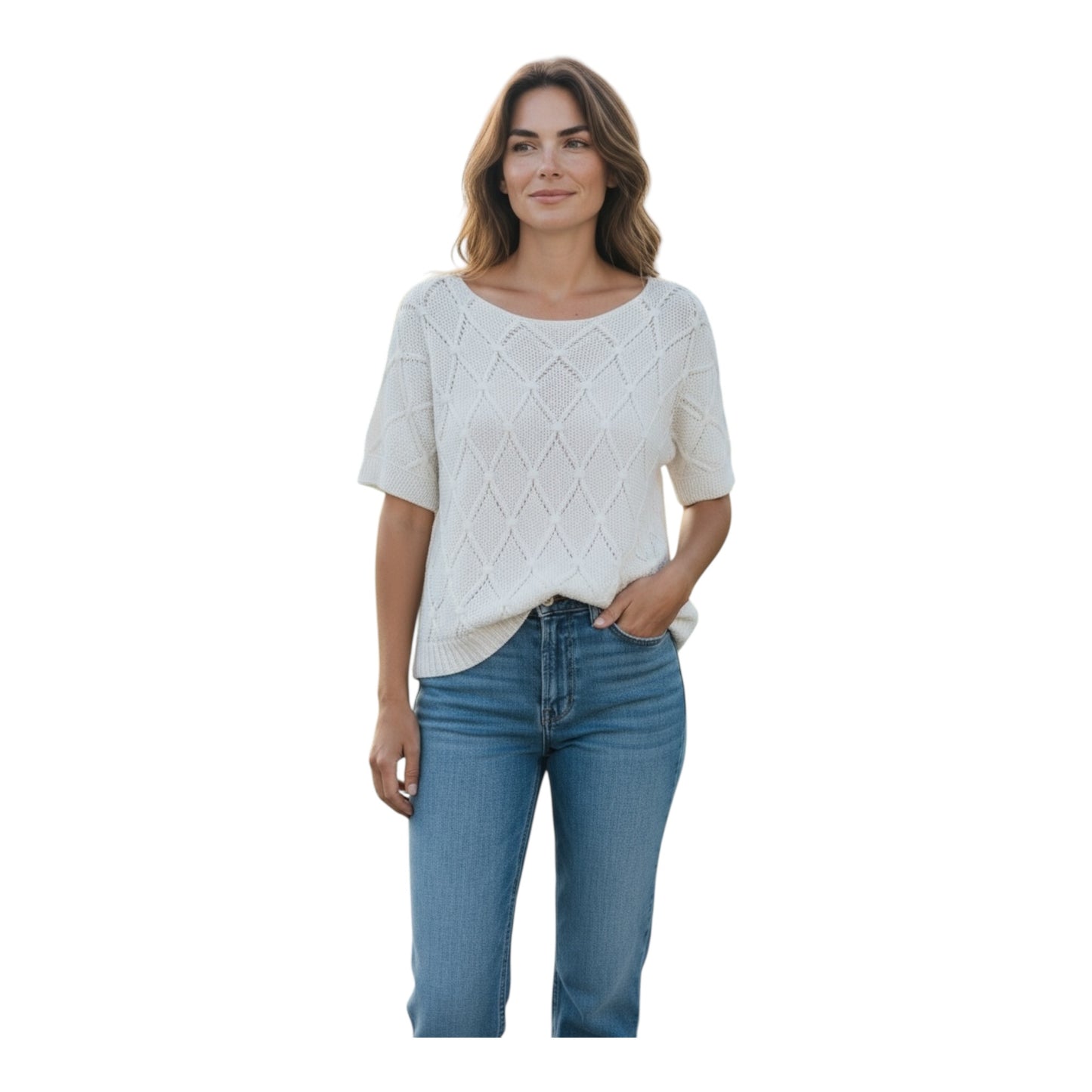 Tinsel Knit Sweater size Large New with Tags
