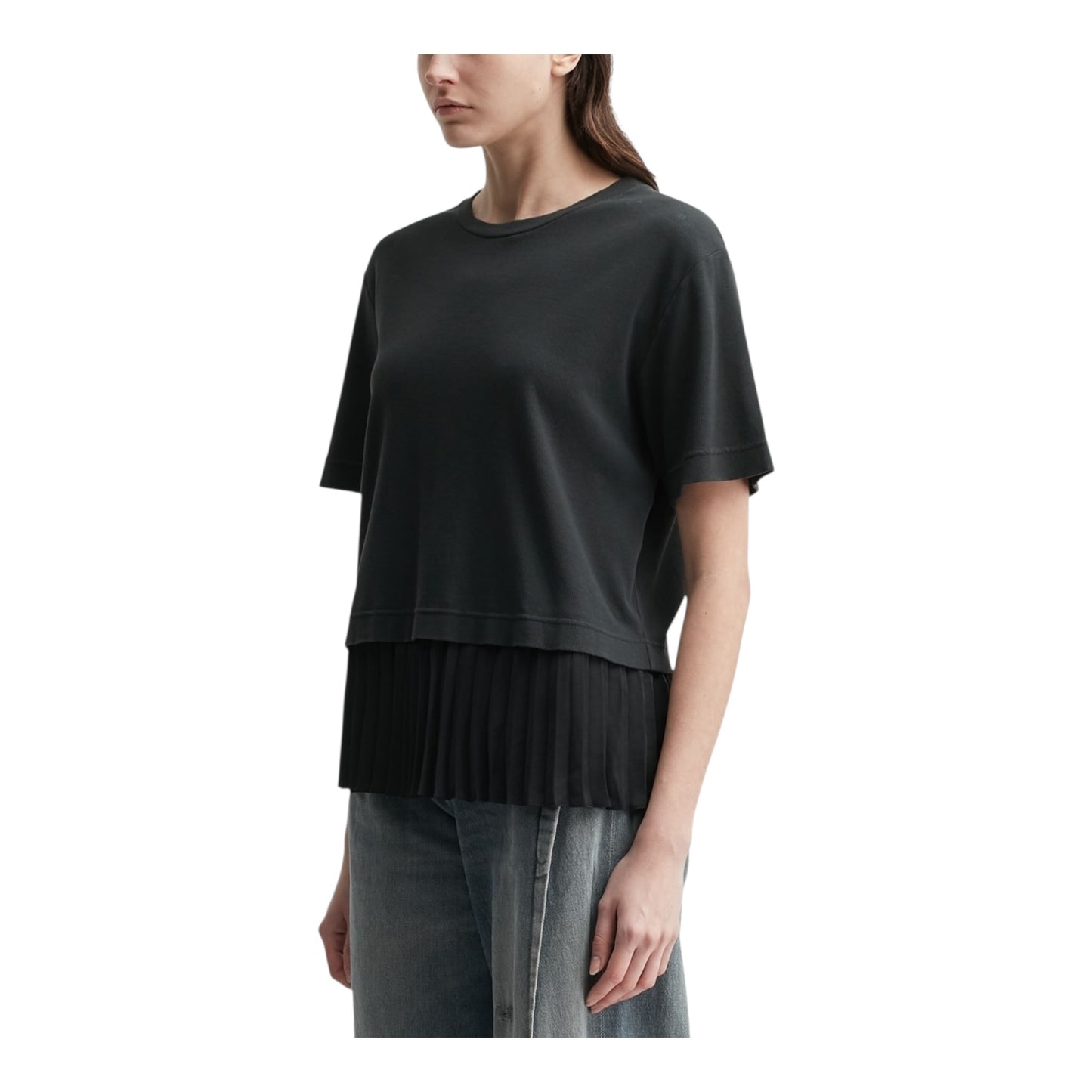 Pleated T-Shirt size Small