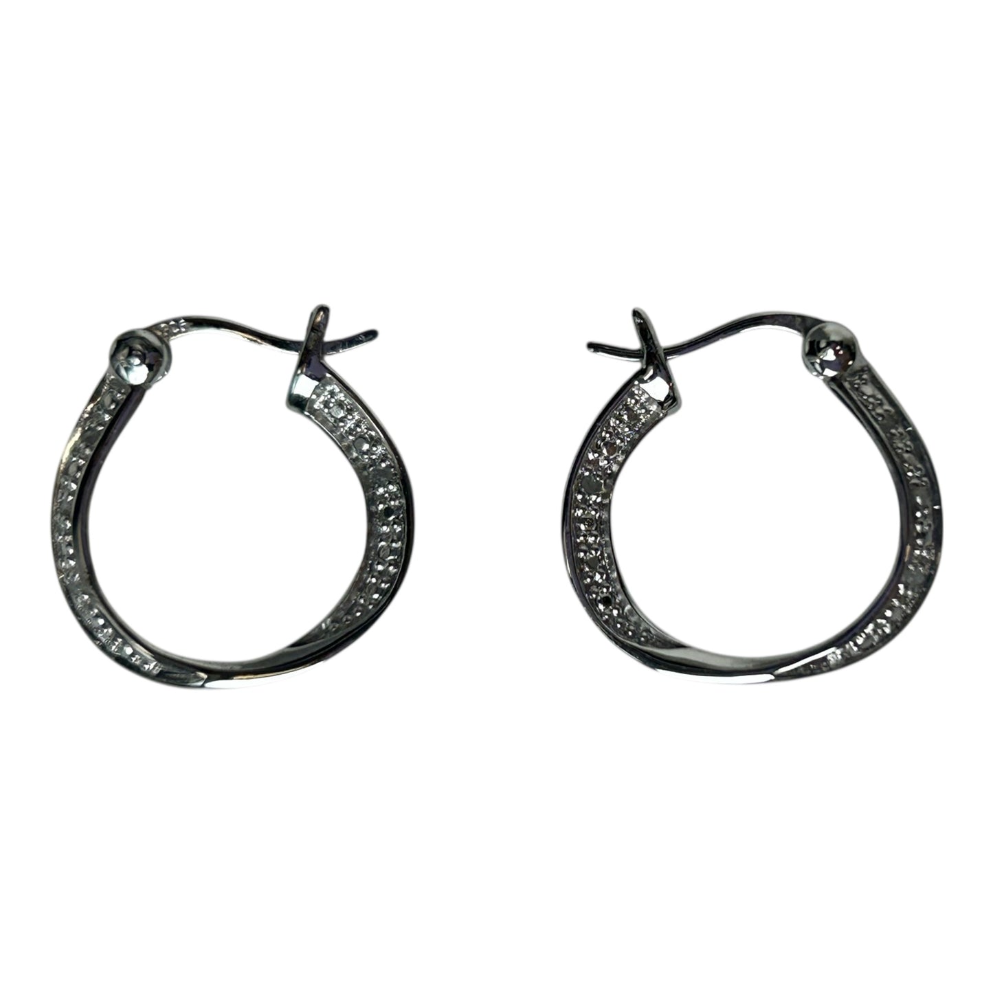 Silver Hoop Earrings